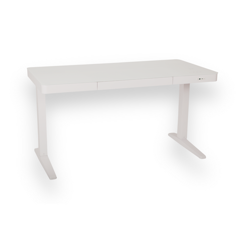 Smart Electric Height Adjustable Desk White (Glass Top) – Purus Life