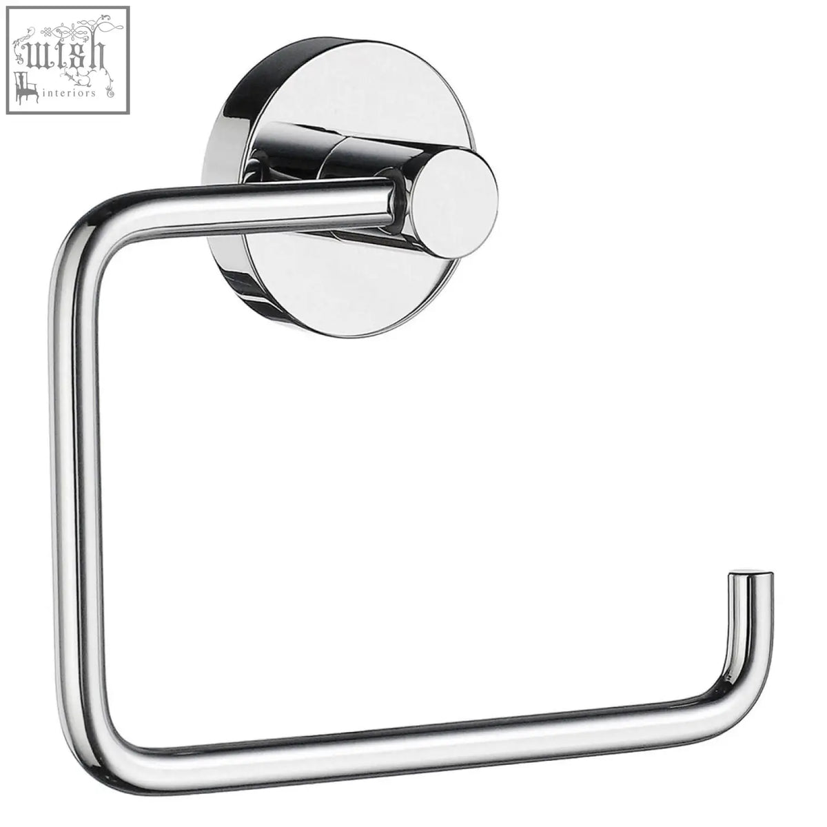 Sleek smedbo home polished chrome toilet roll holder with modern design in polished chrome finish for bathroom use