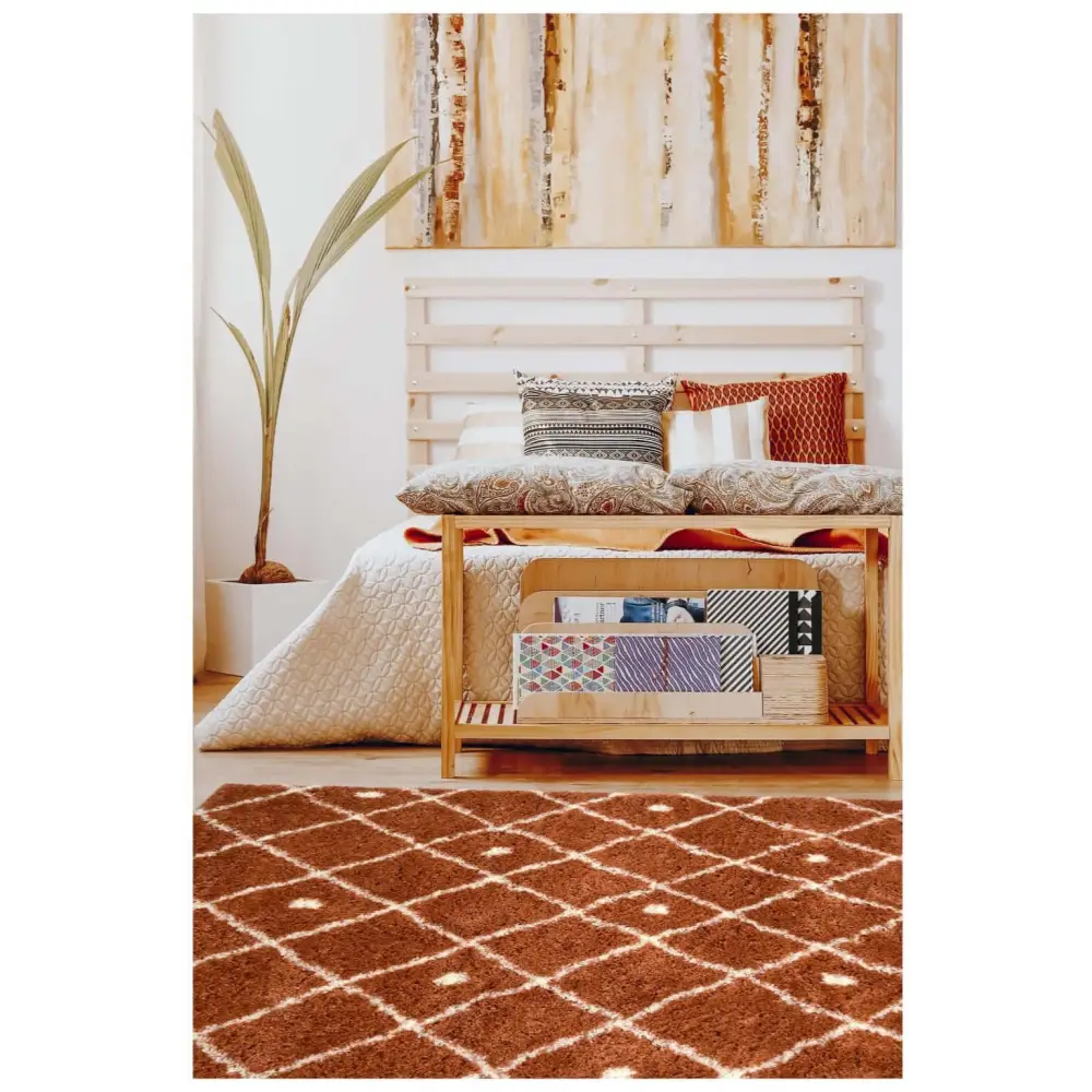 Snug Nomadic Shaggy Rug | I044A - Rugs