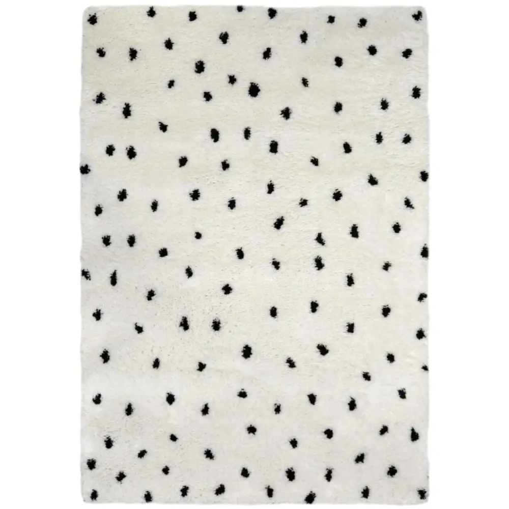Snug Spotty Shaggy Rug | R467A - 80X150 cm / Mono - Rugs