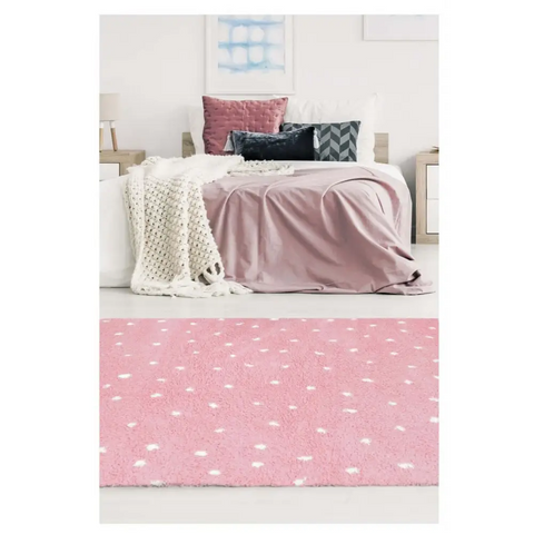 Snug Spotty Shaggy Rug | R467A - Rugs