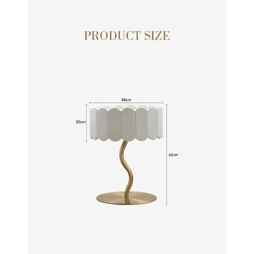 Sofia Art Deco Side Table White & Gold