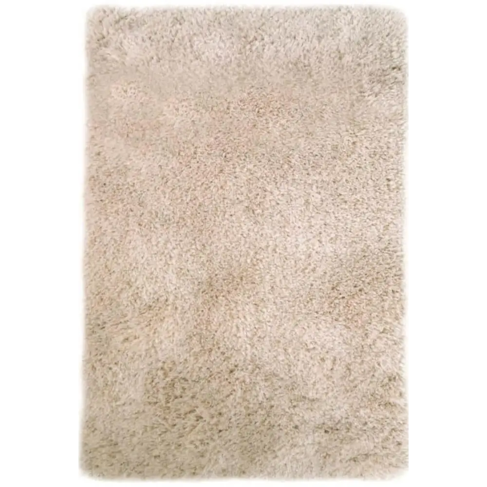 Soft Washable Beige Shaggy Rug | SA-02 - 100X150 cm - Rugs
