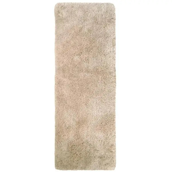 Soft Washable Beige Shaggy Rug | SA-02 - 67X180 cm - Rugs