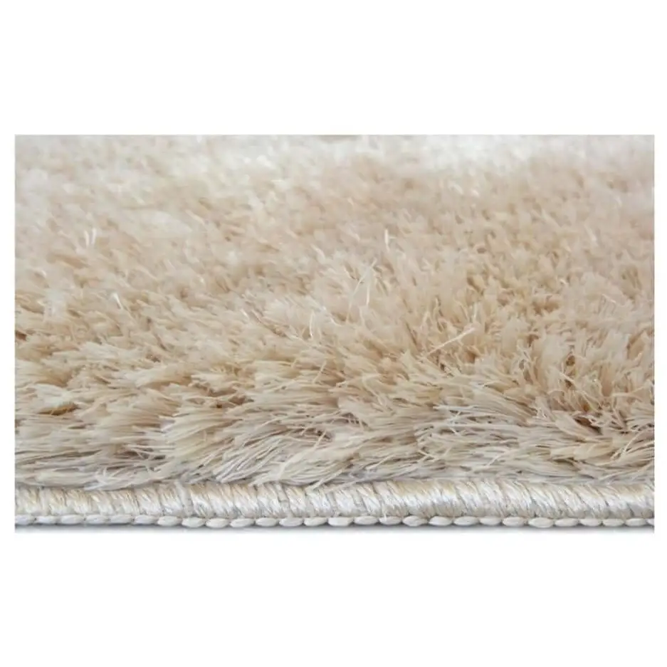 Soft Washable Beige Shaggy Rug | SA-02 - Rugs