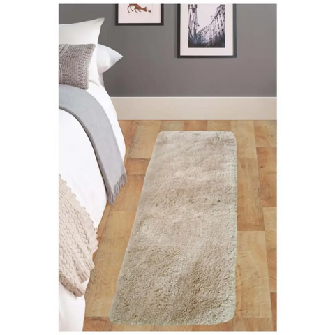 Soft Washable Beige Shaggy Rug | SA-02 - Rugs