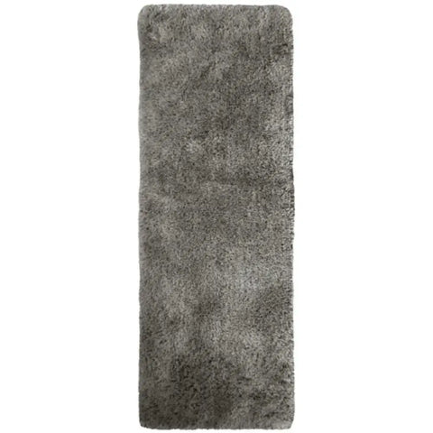 Soft Washable Grey Shaggy Rug | SA-04 - 67X180 cm - Rugs