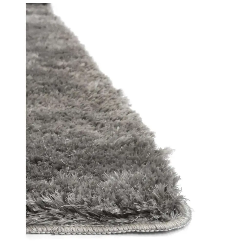 Soft Washable Grey Shaggy Rug | SA-04 - Rugs