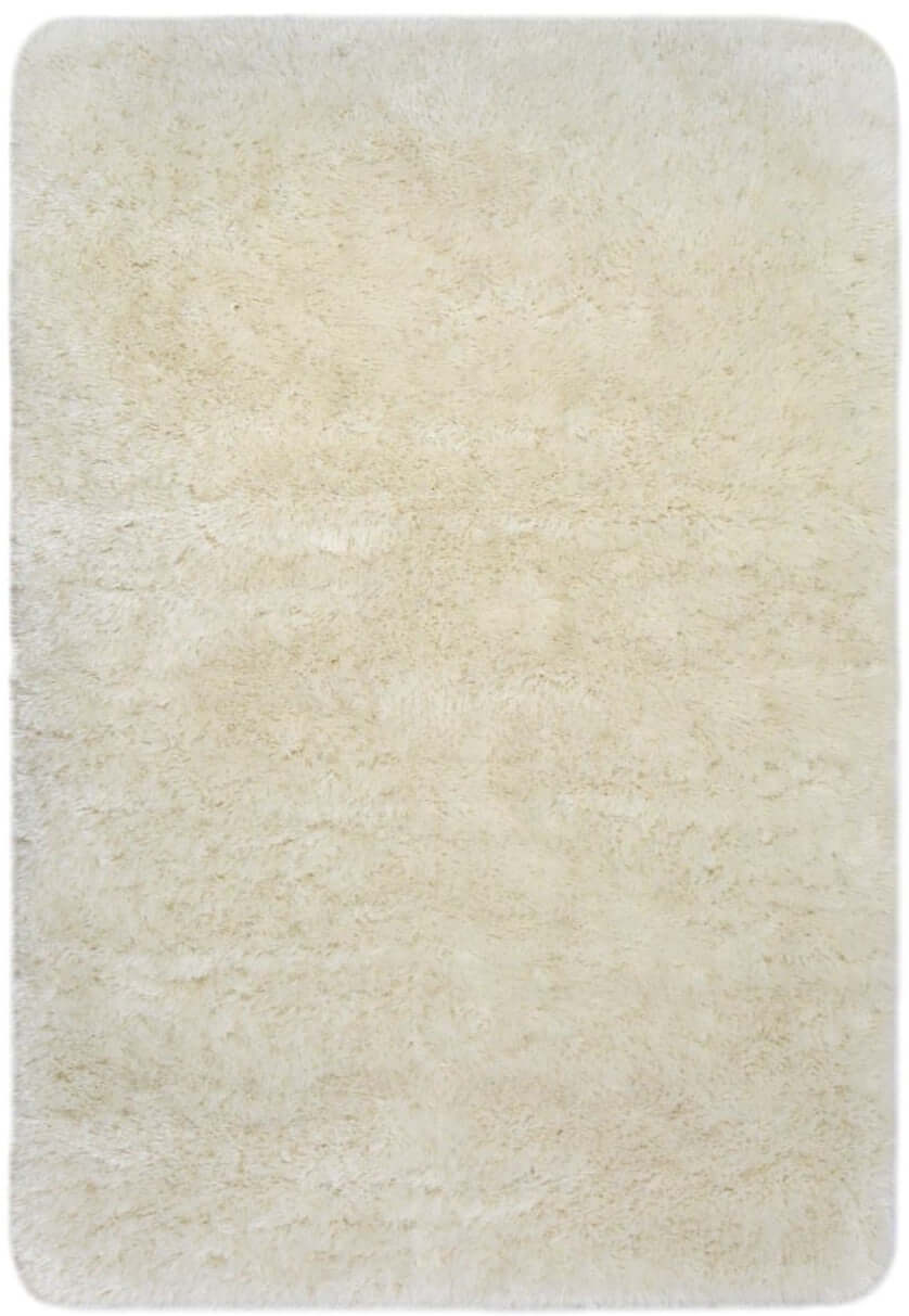 Soft washable ivory shaggy rug with plush cream color and fluffy texture perfect for cozy home spaces