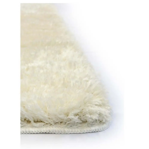 Soft Washable Ivory Shaggy Rug | SA-01 - Rugs
