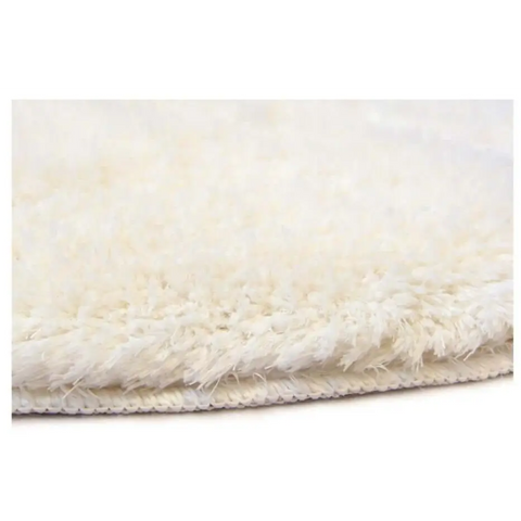 Soft Washable Ivory Shaggy Rug | SA-01 - Rugs