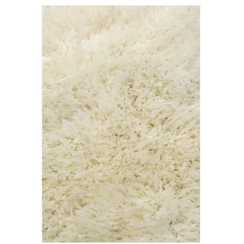 Soft Washable Ivory Shaggy Rug | SA-01 - Rugs