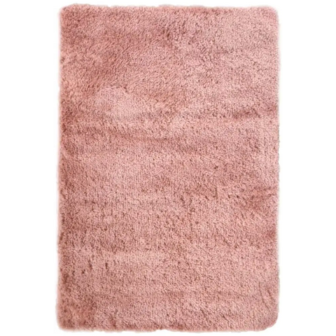 Soft Washable Pink Shaggy Rug | SA-07 - 100X150 cm - Rugs