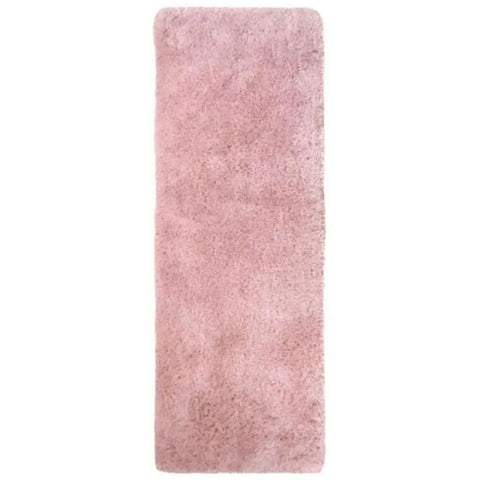 Soft Washable Pink Shaggy Rug | SA-07 - 67X180 cm - Rugs