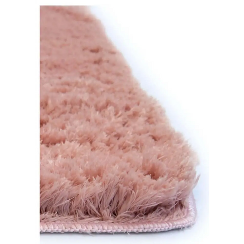 Soft Washable Pink Shaggy Rug | SA-07 - Rugs