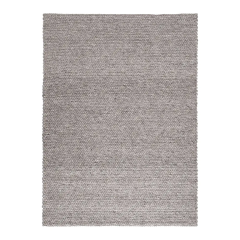 Solid Design Recycled Low Pile Eco Rug | Jaya - Taupe / 120X170 cm - Rugs