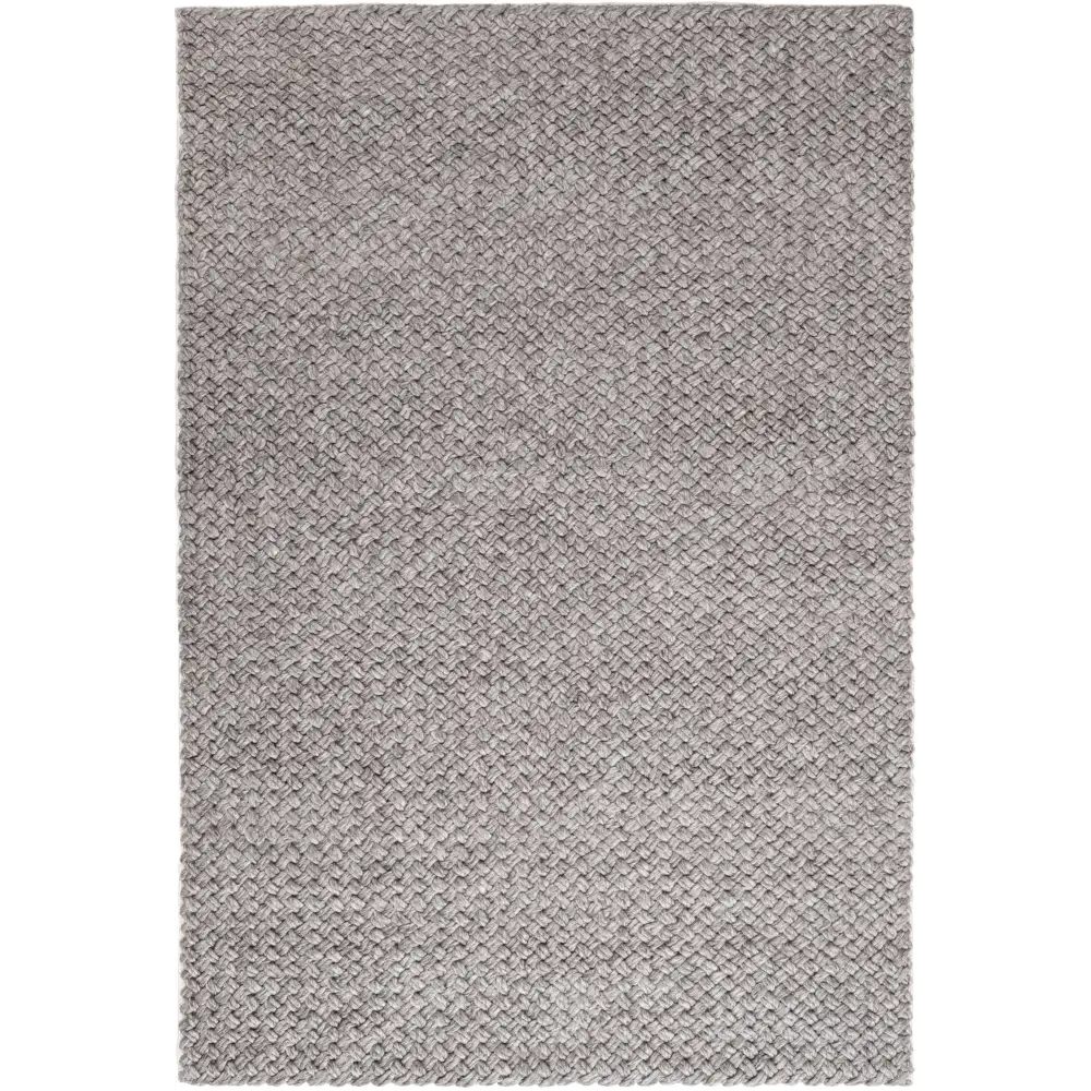 Solid Design Recycled Low Pile Eco Rug | Nila - Beige / 120X170 cm - Rugs