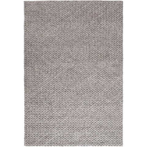 Solid Design Recycled Low Pile Eco Rug | Nila - Beige / 120X170 cm - Rugs