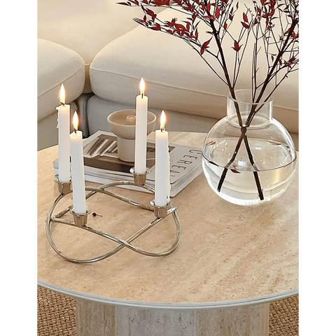 Solveig Marble Round Coffee Table