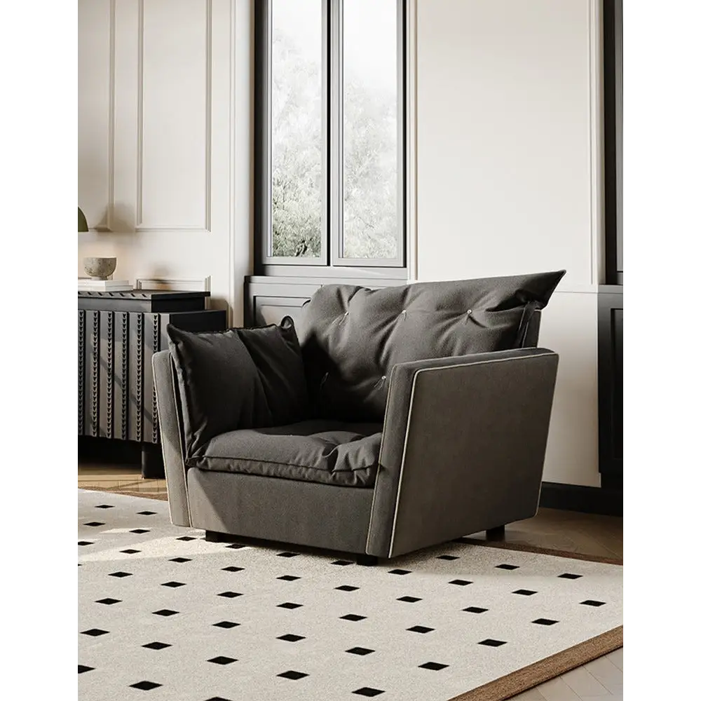 Sorrento Sofa - Chair Black - Sofa