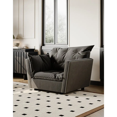 Sorrento Sofa - Chair Black - Sofa