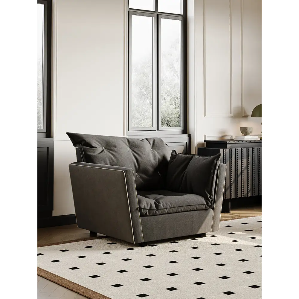 Sorrento Sofa - Chair Black - Sofa