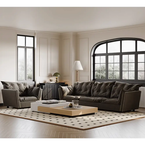 Sorrento Sofa - Chair Black - Sofa