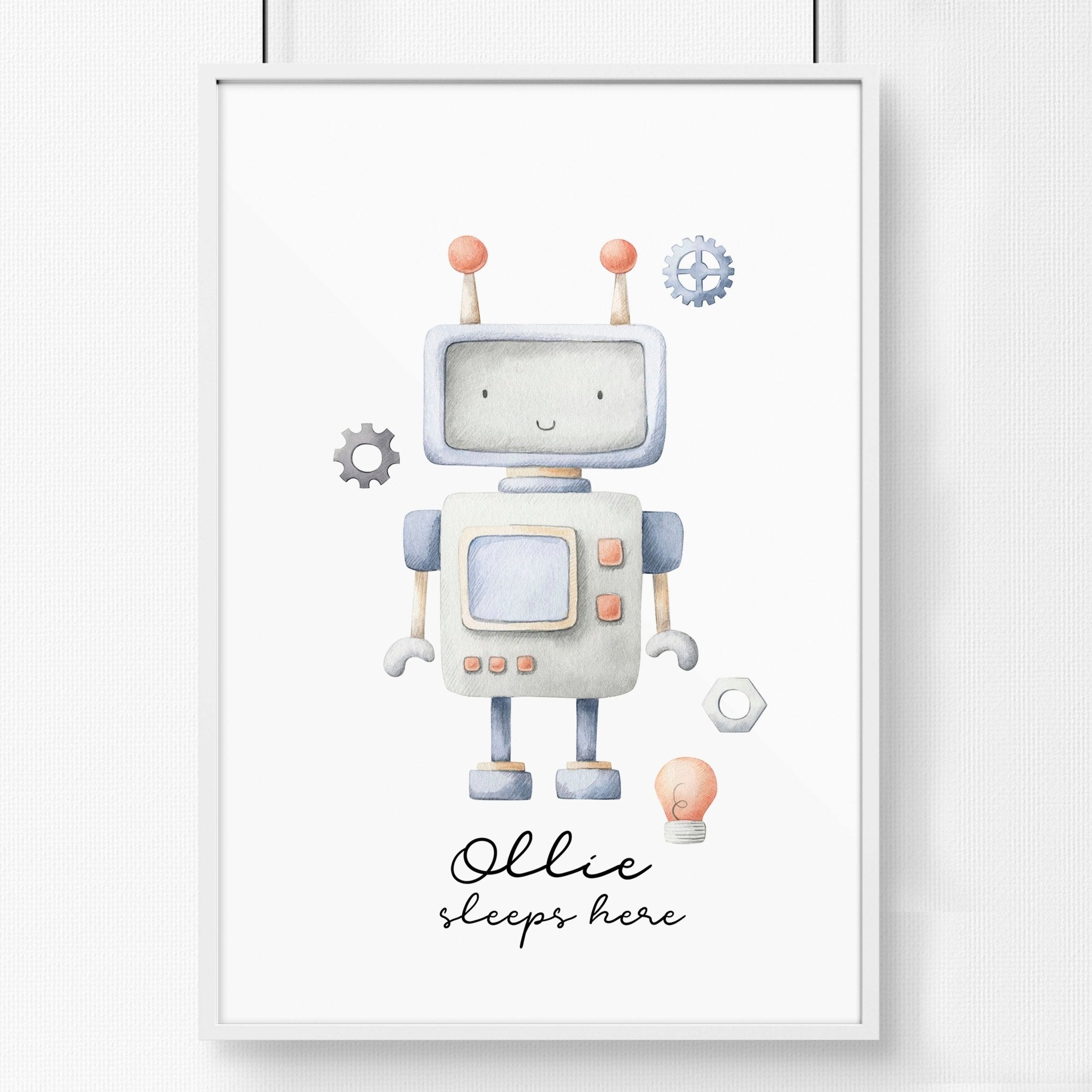 Nursery room decor | Space wall art print