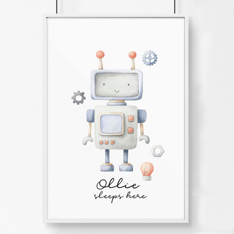 Nursery room decor | Space wall art print