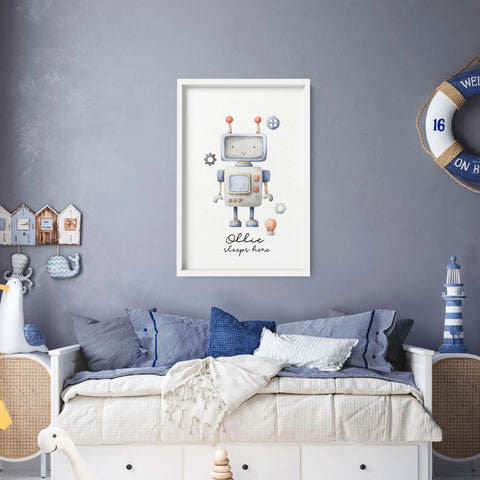 Nursery room decor | Space wall art print