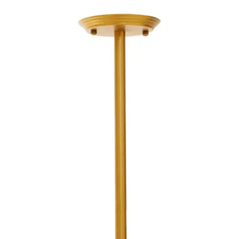 Spike Brass Finish Metal Pendant Light - Lighting