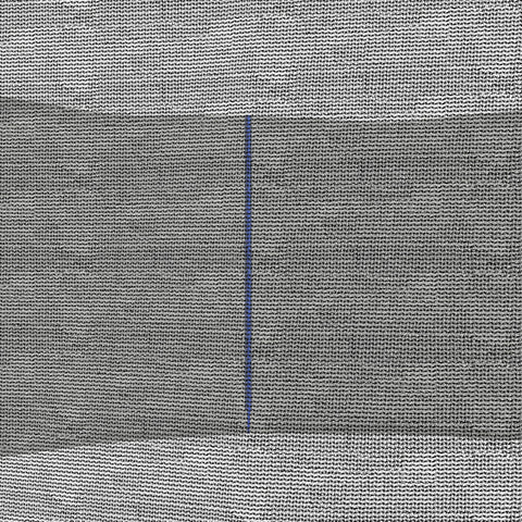 Gray textured fabric with subtle blue vertical seam on sportnow 10ft trampoline safety enclosure net replacement no poles included