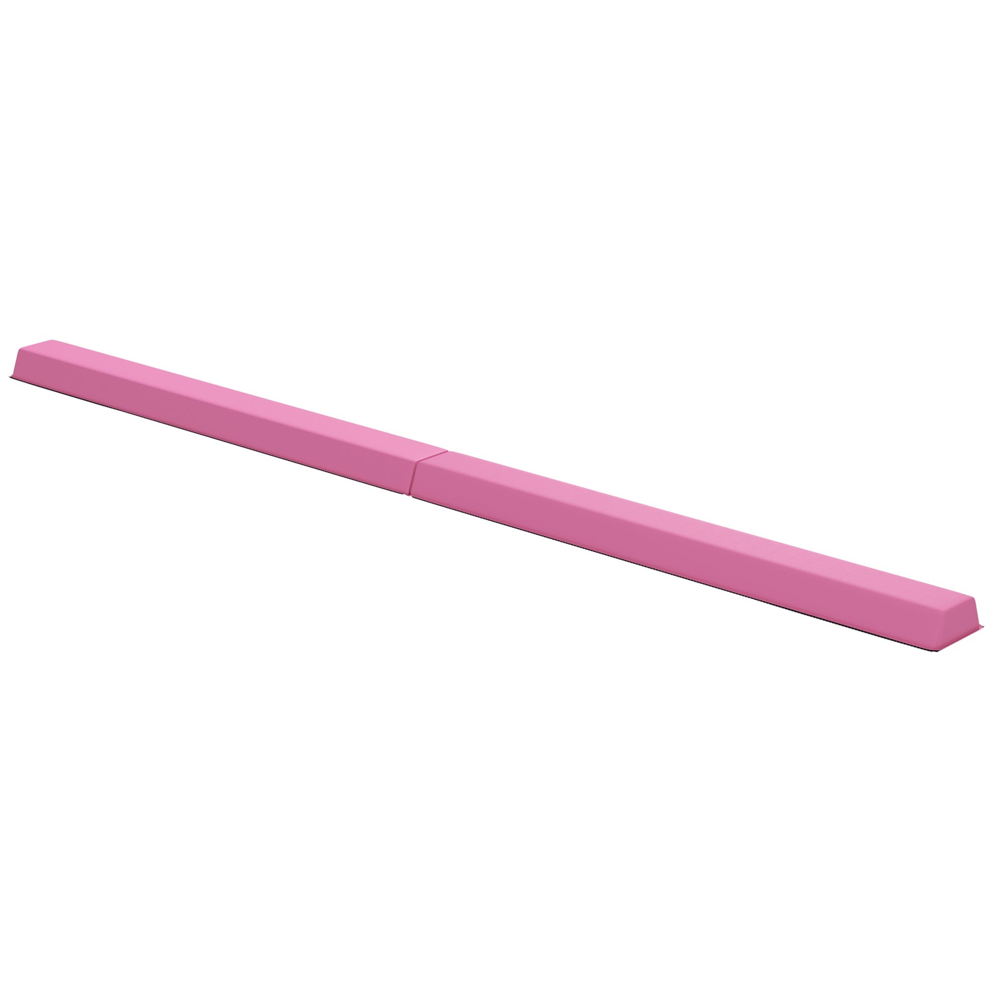 Sportnow 7.7ft pink eva foam balance beam with eva foam core foldable and segmented for easy assembly at home use
