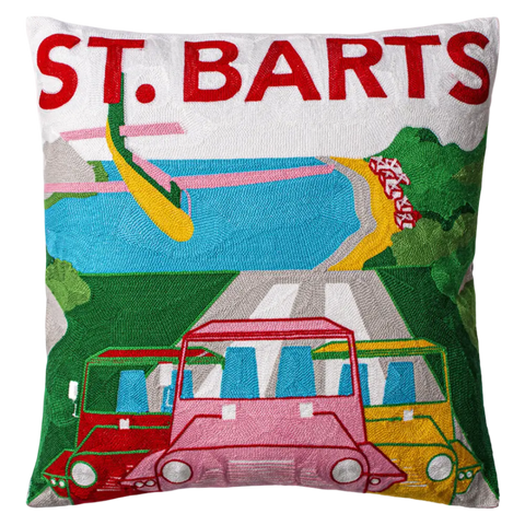 St. Barts Needlepoint Cushion