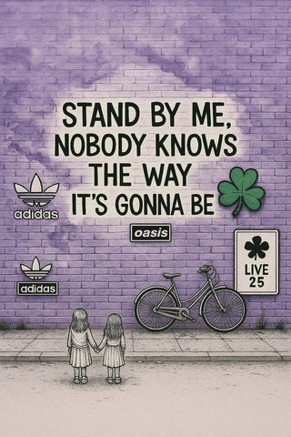 Stand By Me - Oasis Inspired Graffiti Poster