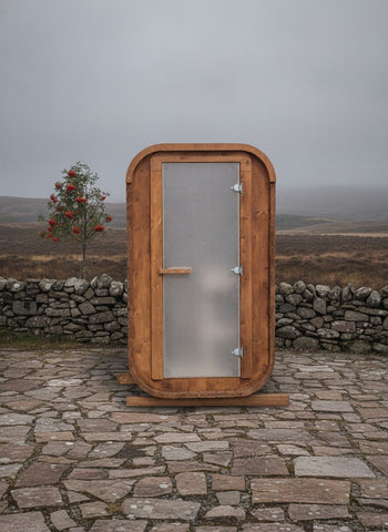 Steam & Oak Gas Sauna Pod 2.4m (Electric Option)