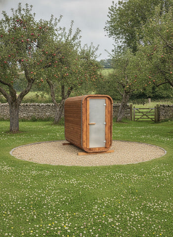 Steam & Oak Gas Sauna Pod 2.4m (Electric Option)