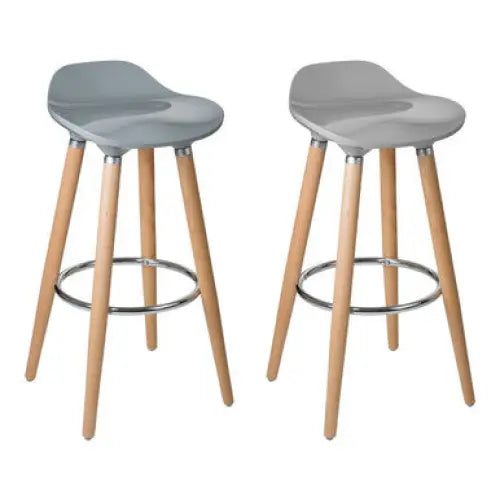 Stockholm Grey Bar Stool