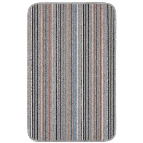 Stockholm Grey/Clay Washable Mat - 57X90 cm - Rugs