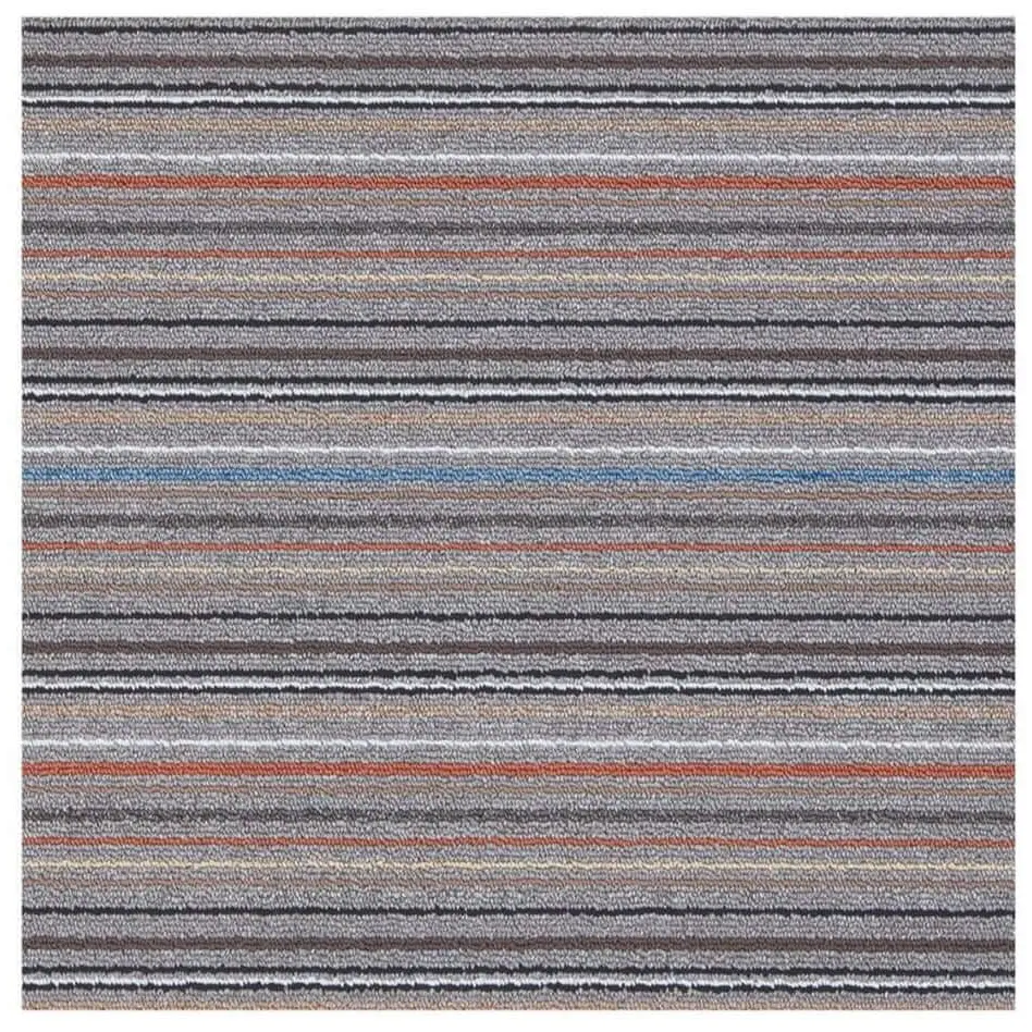 Stockholm Grey/Clay Washable Mat - Rugs