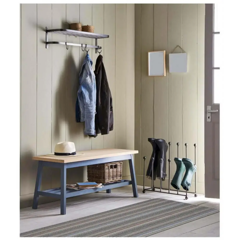 Stockholm Grey/Clay Washable Mat - Rugs