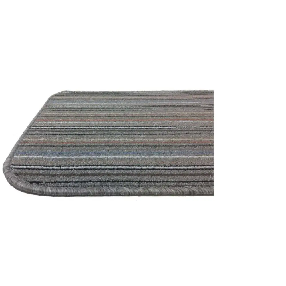 Stockholm Lead/Light Blue Washable Mat - Rugs