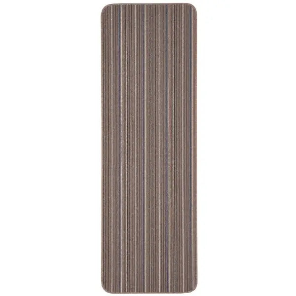 Stockholm Mocha/Blue Washable Mat - 67X200 cm - Rugs