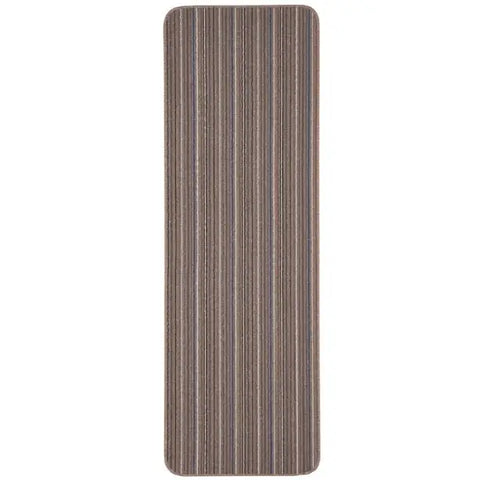 Stockholm Mocha/Blue Washable Mat - 67X200 cm - Rugs