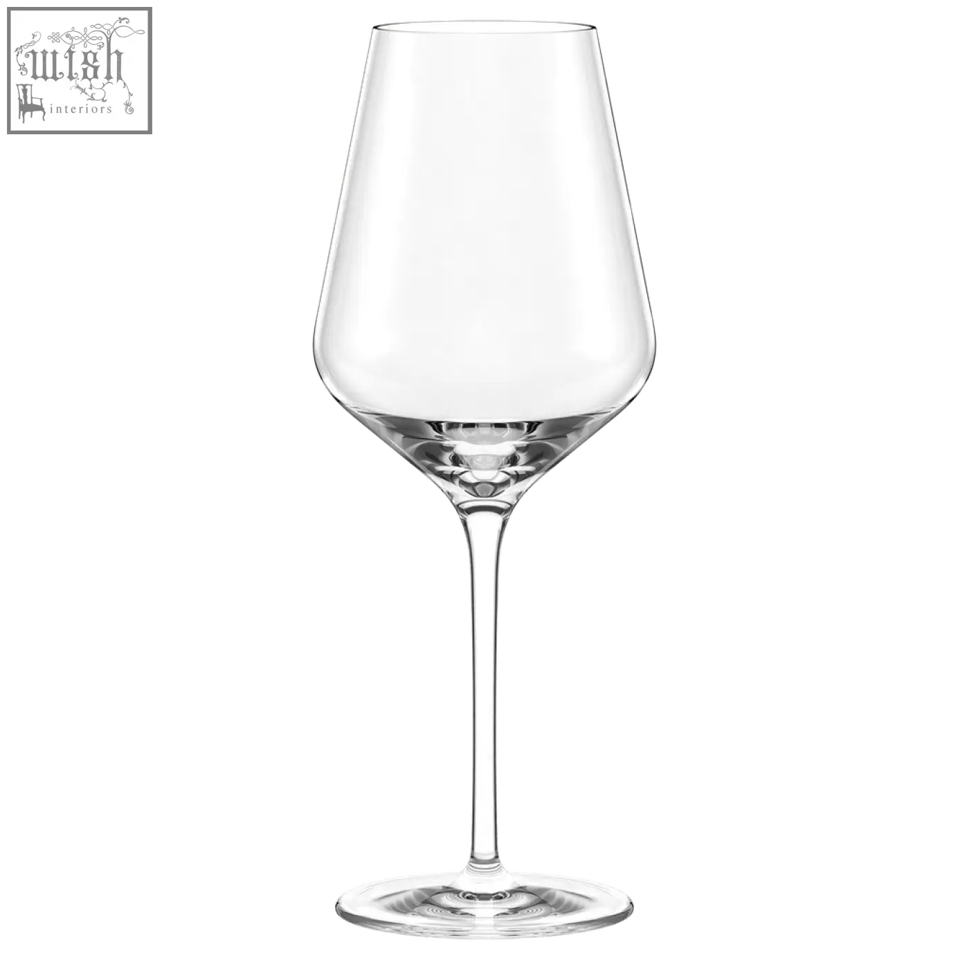 Clear elegant stolzle lausitz quatrophil red wine glass with sleek stem wide bowl perfect for red wine glasses set of 6
