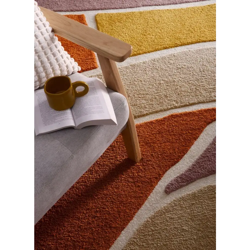 Strata Abstract Rug – Soft Touch Deep Pile - Rugs