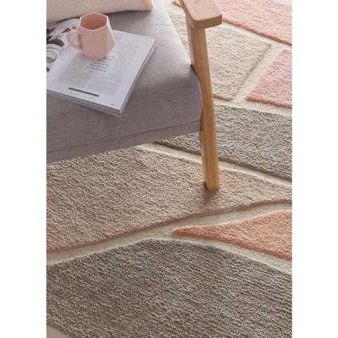 Strata Abstract Rug – Soft Touch Deep Pile - Rugs