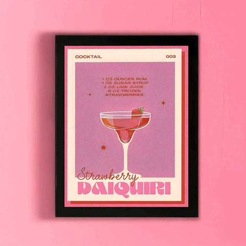 Strawberry Daiquiri Breeze Print