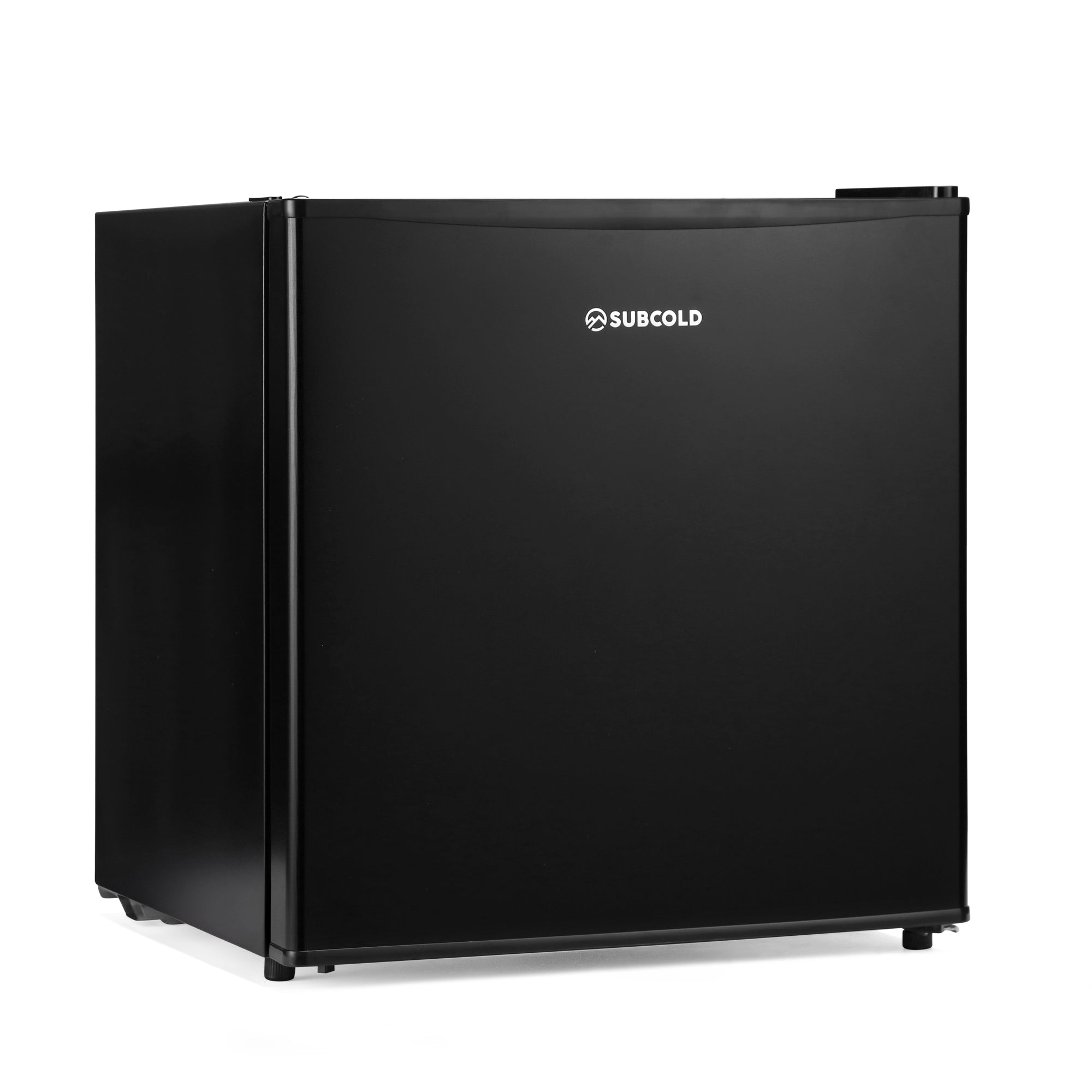Black subcold eco35f mini freezer with sleek modern design and smooth finish perfect for compact cooling needs