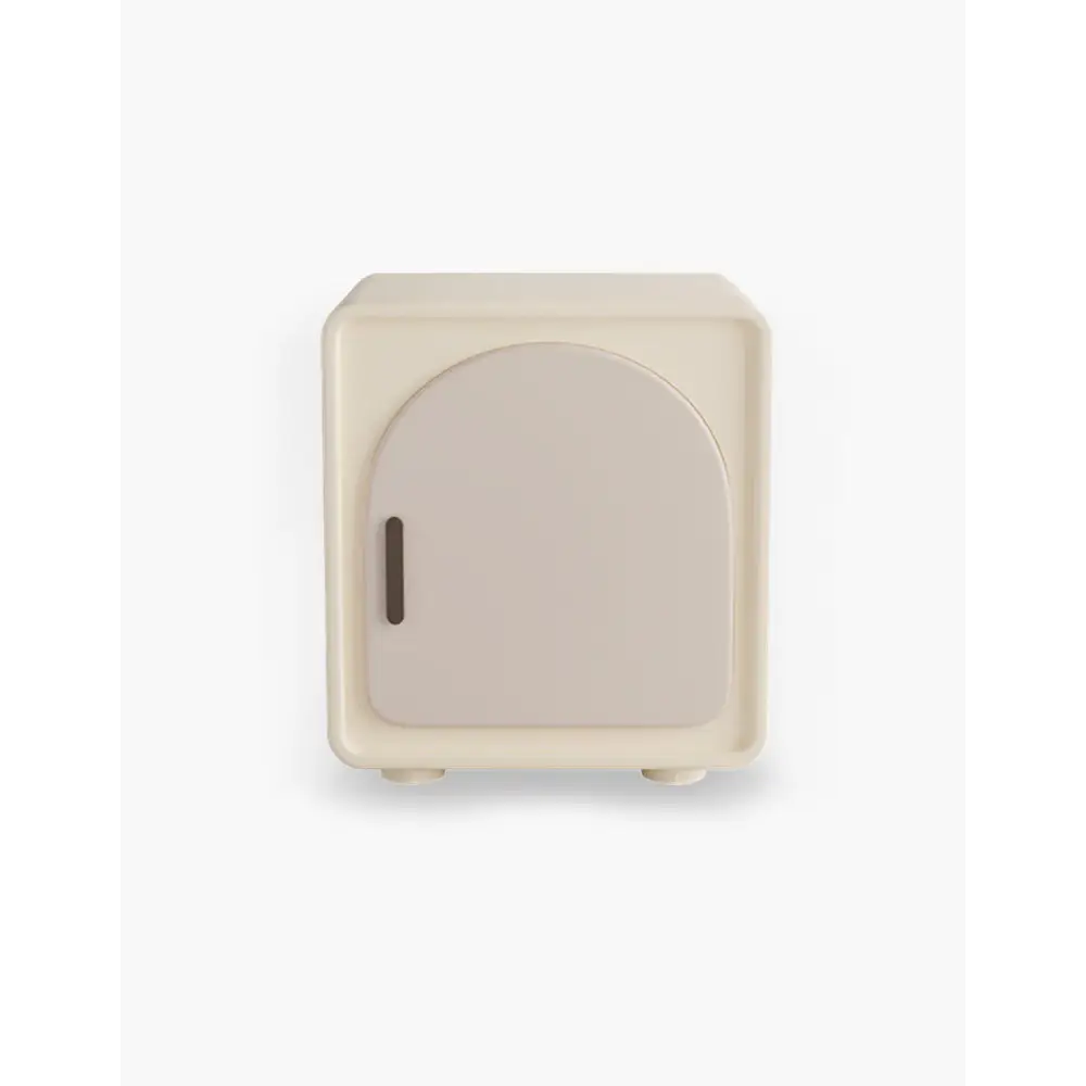 Sunset Serenade Bedside Table, White｜ DC Concept